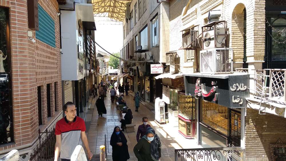 راسته بازار زرگرا- شیراز