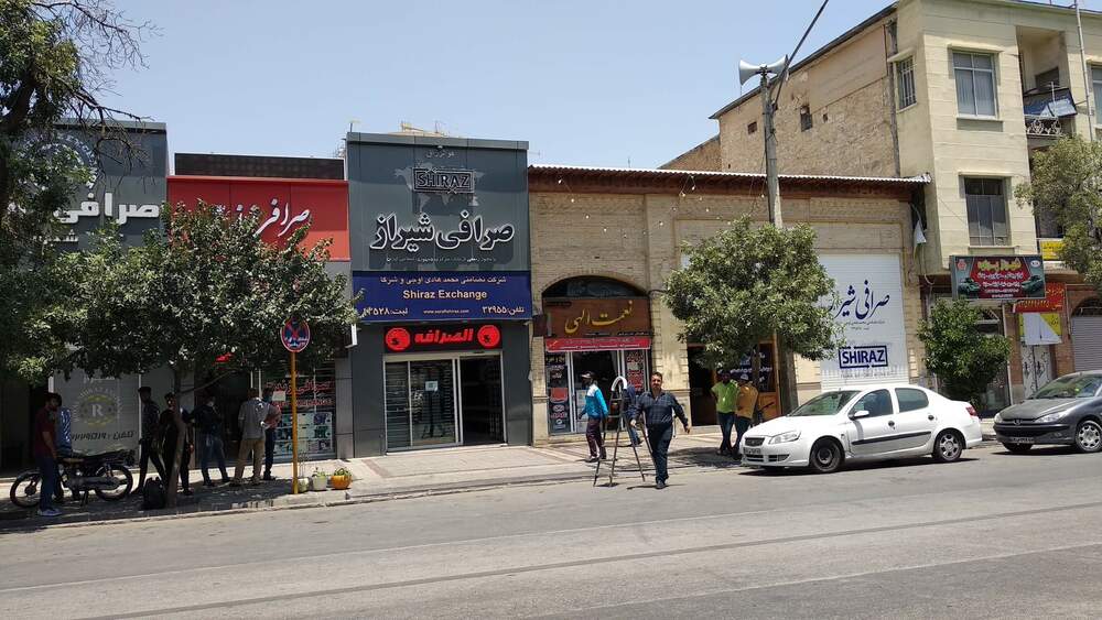 راسته بازار چهارراه زند - شیراز