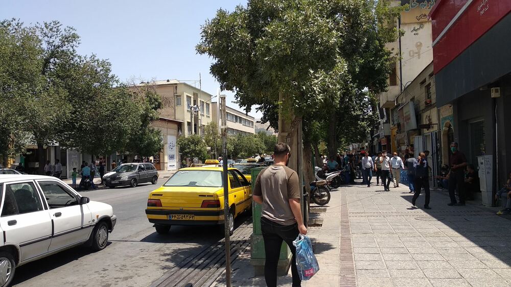 راسته بازار چهارراه زند - شیراز