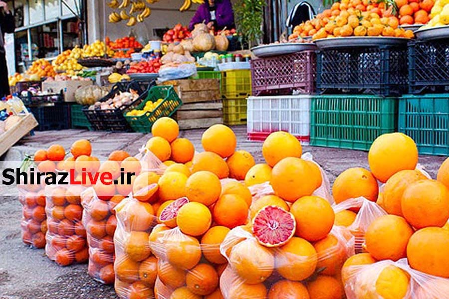 عرضه میوه با هولوگرام و برچسب ملی د‌‌ر شیراز