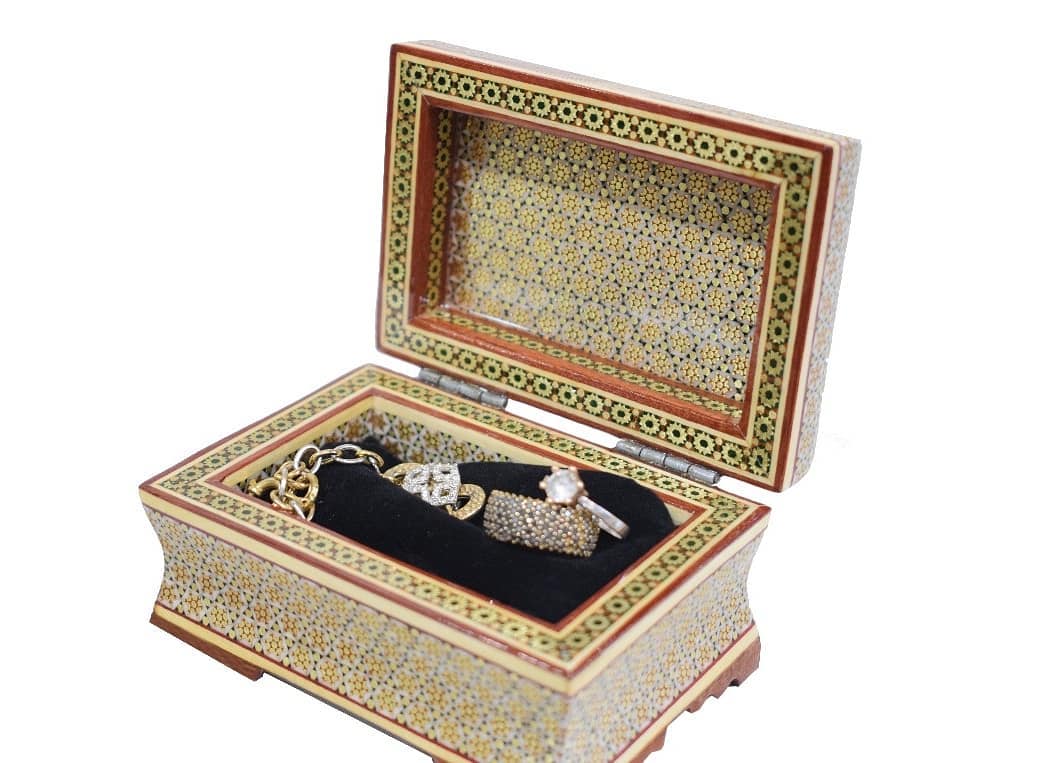 جعبه خاتم کاری شیراز